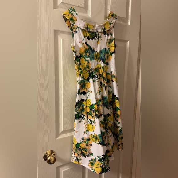 Floral cotton dress M - Picture 3 of 6
